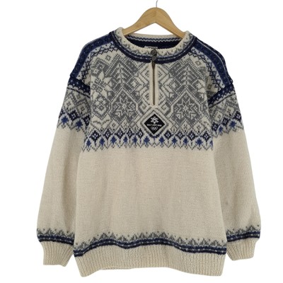 Vintage Dale of Norway Nordic Pullover Norweger Dale Garn Fi4 GRÖSSE S