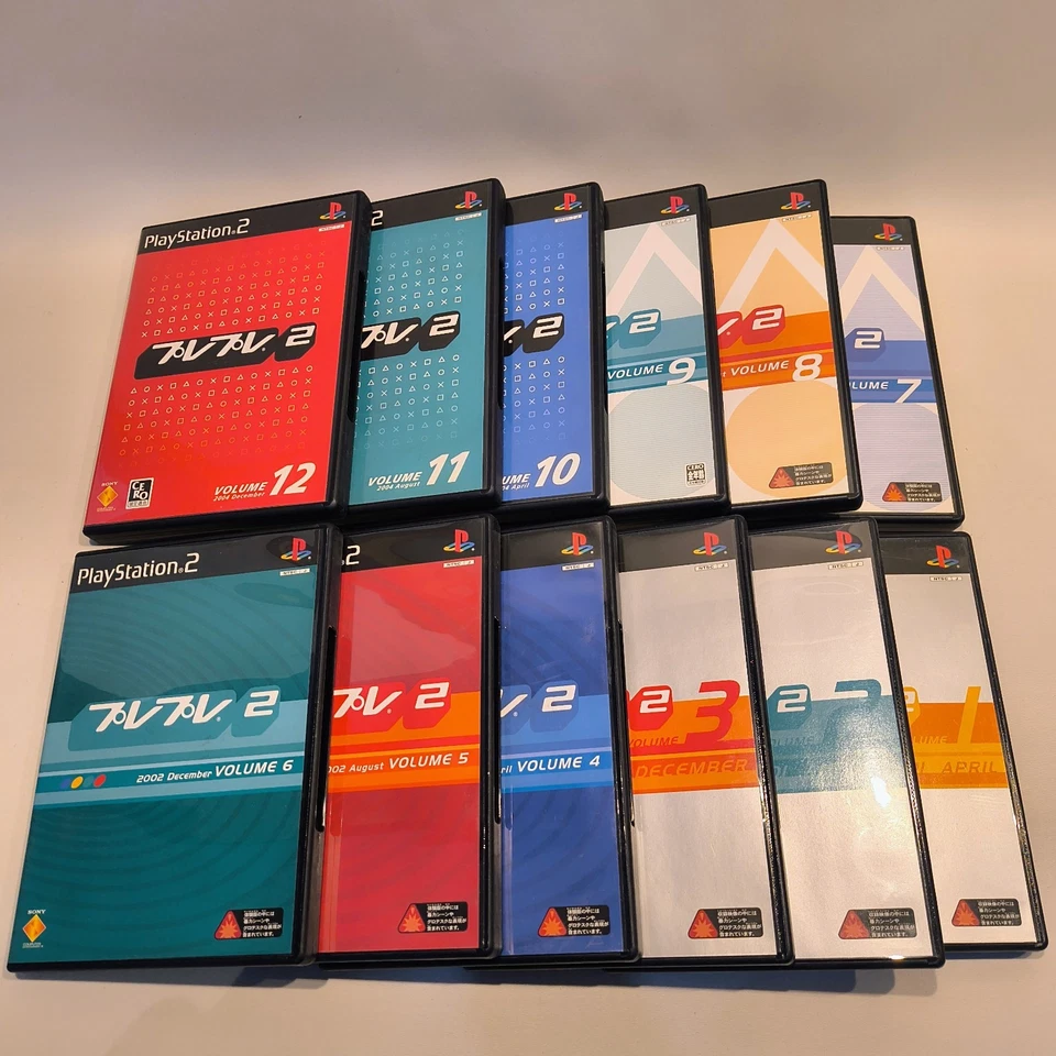PS2 DemoDisc PurePure PlayPlay2 Vol.1-12 + PS INDEX Vol.1-9 Complete Bundle Lot - Image 2 of 4