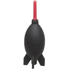 Giottos Rocket Air Blaster, Manual Air Blower with Medium Rubber Bulb - 6.6" Lon