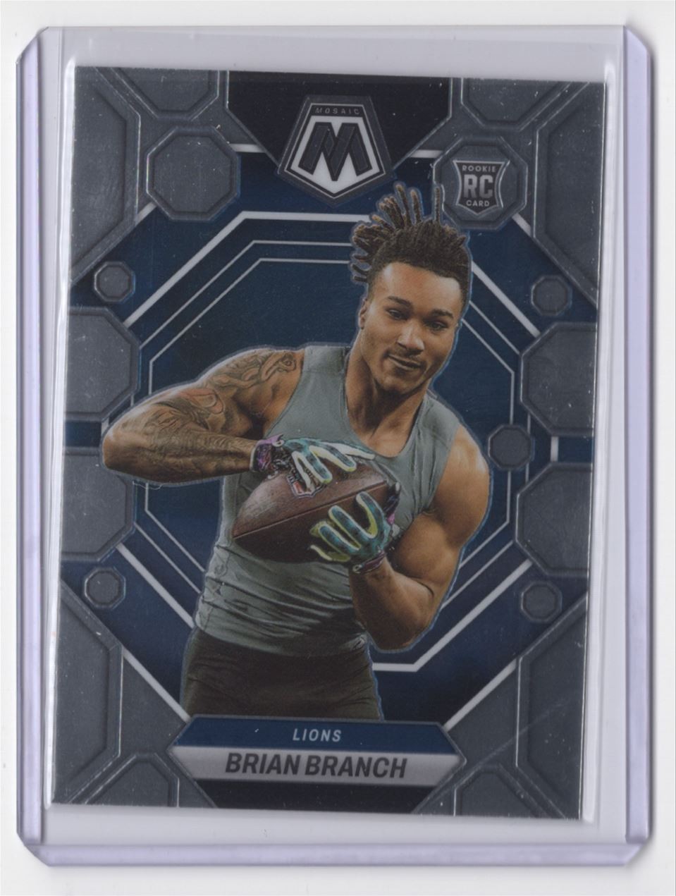 2023 Panini Mosaic Brian Branch Rookie Detroit Lions #287