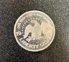 1984 American Eagle Liberty Bell A-Mark 1oz .999 Silver Coin