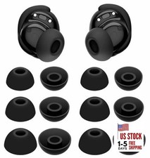 6 Pairs QuietComfort Ear Tips Buds Eartips, S/M/L Replacement Soft Silicone