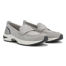 Vionic Walk Roam Loafers   Stylish Grey Nubuck for Women
