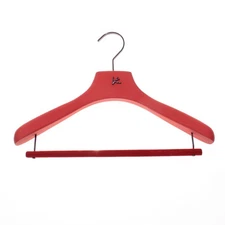 Isaia Suit Hanger in Orangey Red with Purple Coral Composite