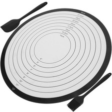  1 Set of Countertop Rolling Mat Dough Rolling Mat Household Pastry Mat Home