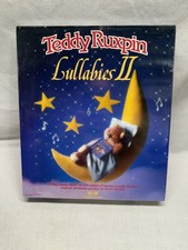 Teddy Ruxpin Lullabies 2 w/ cassette, song book, blanket  pillow for Teddy NEW