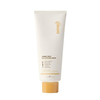 Honey Milk 5-in-1 Styling Cream - Heat Protection, Hydration, Frizz Control, Gla