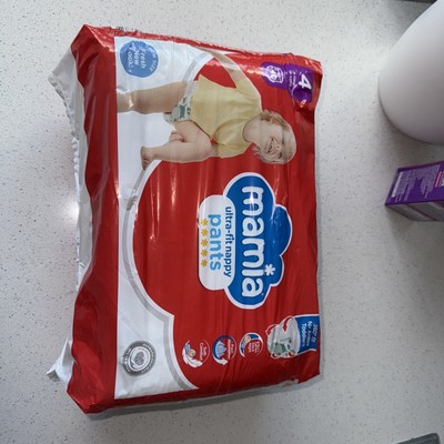 Mamia Gr. 4 Ultra Fit Windelhosen 40er Pack weiche Windeln Kleinkinder Essentials Baby