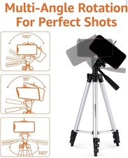 AmazonBasics 127cm (50") Lightweight Tripod with Bag
