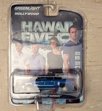 Hawaii Five-O 2014 Chevrolet Silverado blau 1/64 Greenlight