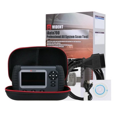 VIDENT iAUTO700 UNIVERSAL DIAGNOSTIC SCANNER TOOL ABS SRS BATTERY OIL EPB RESET