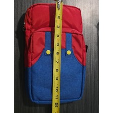 Bolso Bandolera Bandolera Inspirado en Super Mario Bros Rojo Azul Jugadores