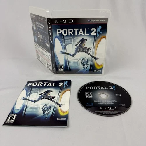 Portal 2 PS3 Sony PlayStation CIB Complete W/Manual Tested Mint Disc Video Game