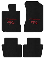 Lloyd Ultimat Mat Set for '11-16 Challenger w/Red on Black Challenger w/Red on B