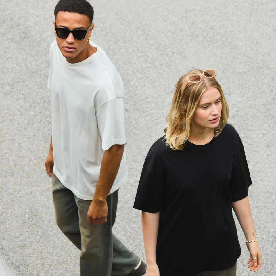 PRODUKT//JACK & JONES - Unisex Oversized T-Shirt XS - 3XL 100% Biobaumwolle - Bild 2 von 4