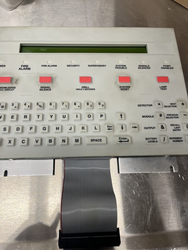 Notifier KDM-2 Keypad NFS-640 Signal System Control Unit 925 14k 24k fire panel 