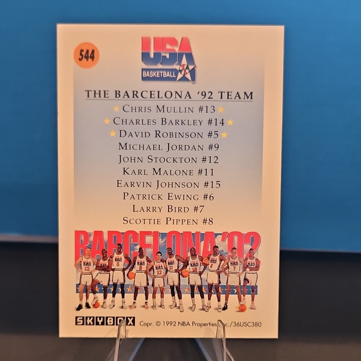 SkyBox 1992 USA Basketball Barcelona 