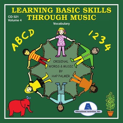 Hap Palmer - Learning Basic Skills Through Music Vocabulary - Vol. 4 [New CD]