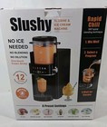 2-in-1 Countertop Slushie & Soft Serve Ice Cream Machine, Black, FREE SHIP