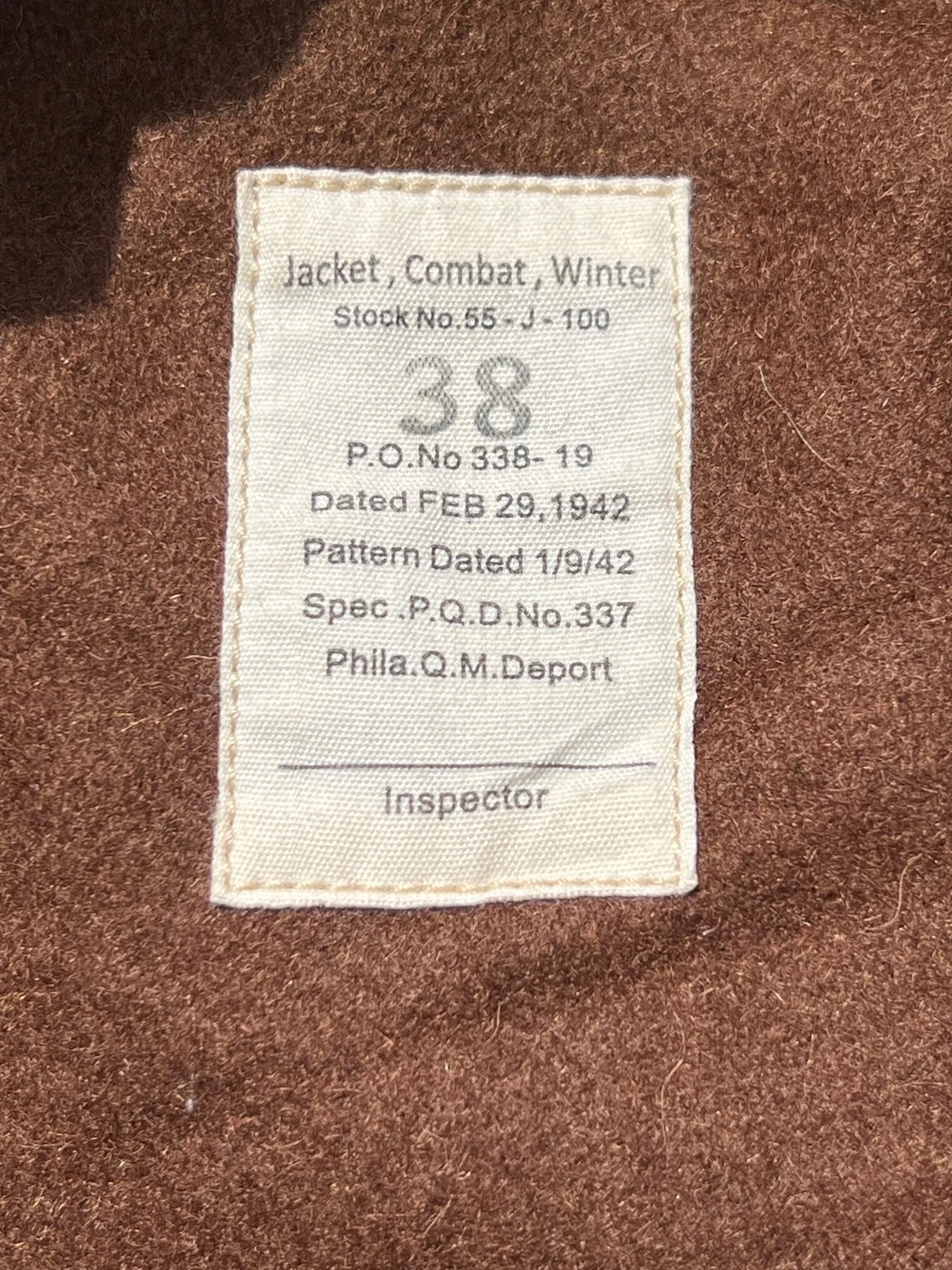 🔥 TOYS McCOY "TAXI DRIVER" WINTER COMBAT TANKERS JKT(worn by Deniro as Bickle) image 15