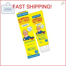 Boudreaux's Butt Paste Original Diaper Rash Cream, Diaper Cream for Baby, Fast R