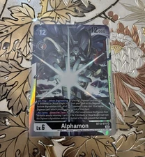 Digimon Card Game Alphamon BT13-075 SR