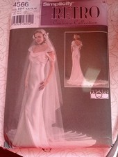 1930's Style Dress Pattern Size 6 To 12