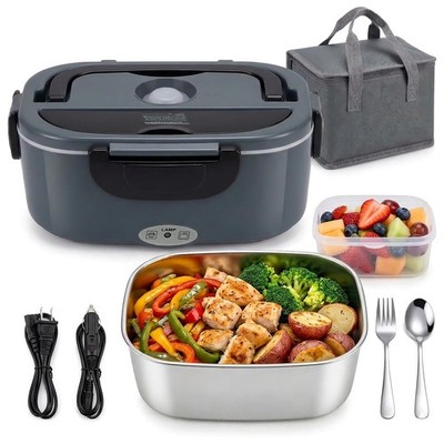 Lunch 1.5L with 304 Stainless Steel Container, 3-in-1 Food Heating Lunch for ...