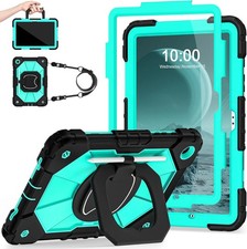 Shockproof Cover for Galaxy Tab A11 Plus 11 Inch with Screen Protector, Case