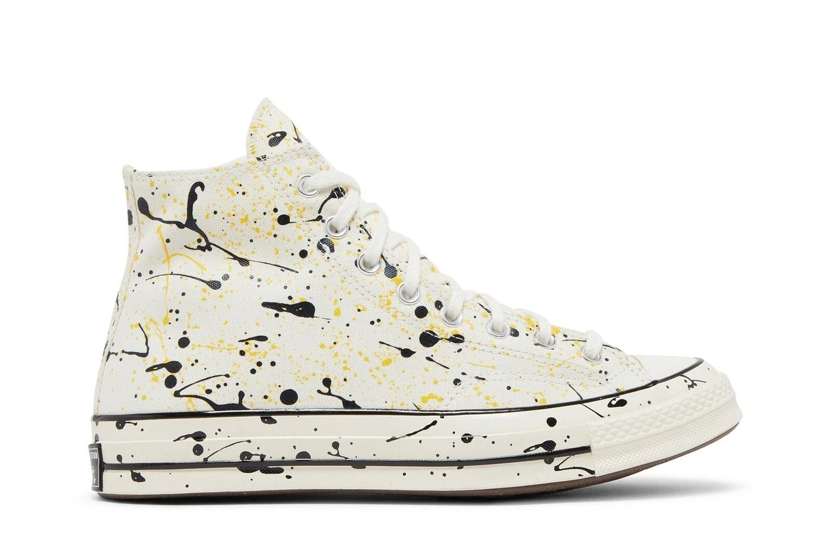 Converse Chuck 70 High Paint Splatter - Egret for Sale  display picture 1
