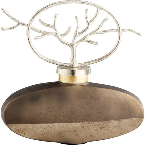 Cyan Design 10706 Round Viewleaf 15 X 15 inch Sculpture, Round - Picture 1 of 4