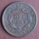 1838 US Coronet Head Large Cent Nicely Circulated N6 R1 — photo 2