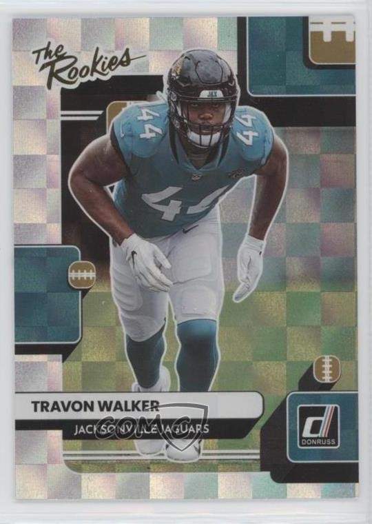 2022 Panini Donruss The Rookies Travon Walker #TR-25 RC o8g