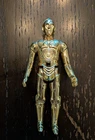 Vintage 1977 Star Wars C-3PO Droid Kenner Action Figure, no packaging 3.75"