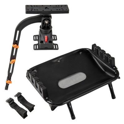Goplus Fishing Float Tube Accessories 360° Rotatable Fish Finder Holder Mount Br