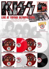Kiss Yoyogi Olympic Pool  2 LP Red Vinyl!