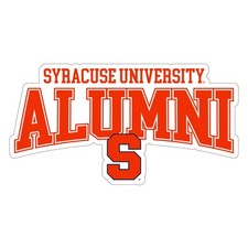 Syracuse Orange Laser Cut Alumni Vinyl Sticker/Magnet