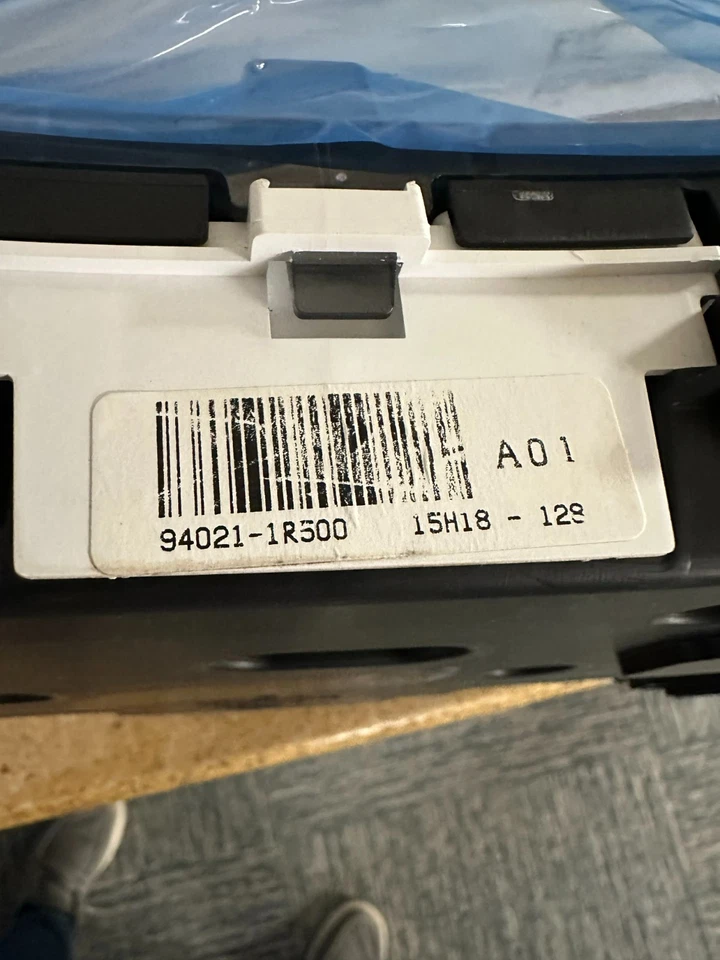 Cuadro de instrumentos velocímetro panel de instrumentos 2015-17 Hyundai Accent 126.021 millas Foto 3 de 3