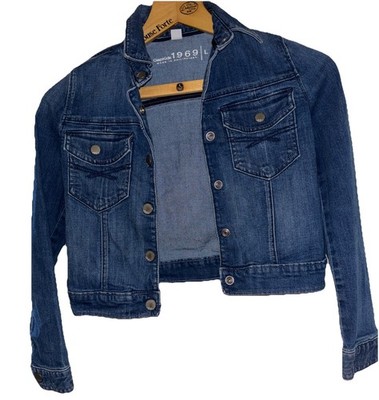GapKids 1969 Kinder Jeansjacke blau kurz Style Gr. L 