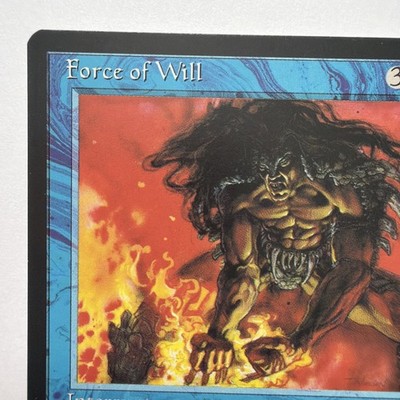 Force of Will Alliances MTG: Magic The Gathering NM/GM Never  display picture 1