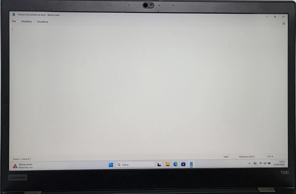 Lenovo ThinkPad T590 · i5-8365U · 8GB · 256GB, foto 4 di 5