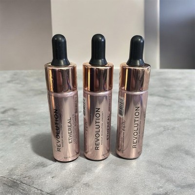 Makeup Revolution Liquid Highlighter in Ethereal 0.61 fl OZ Pack Of 3 Pieces