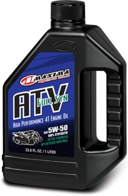 Maxima 30-86901 ATV 4T Full Sythetic Engine Oil 5W50 1LTR