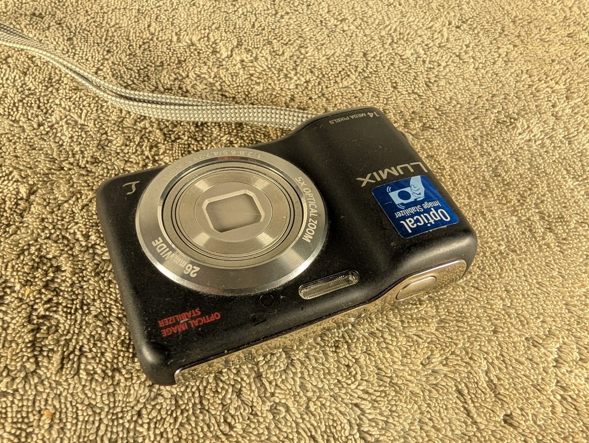 Panasonic LUMIX DMC-LS6 14.1MP Digital Camera - Black for sale