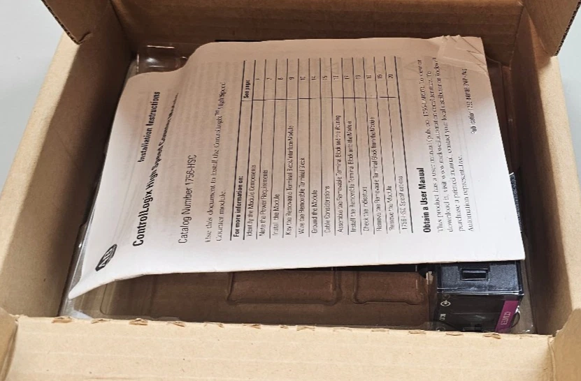 Allen-Bradley 1756-HSC Controllogix Alta Velocidad Contador Módulo Servo a F/W - Imagen 4 de 4