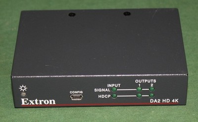 Extron DA2 HD 4K, 2 output, no power supply