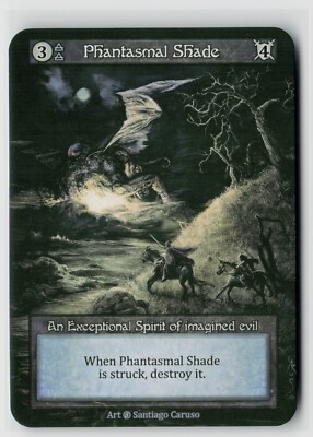 Sorcery Contested Realm Beta Phantasmal Shade x3 NM Exceptional