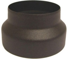 Save Fumisteria Riduzione Canna Fumaria in Acciaio smaltata Nero Opaco 13/12 - E