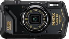 RICOH PENTAX WG-8 Digital Camera Black 20mm Waterproof 5x Optical Zoom