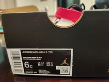 Jordan max aura 3 shoes toddler shoes never used new